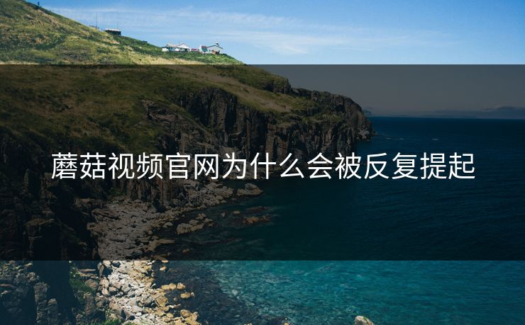 蘑菇视频官网为什么会被反复提起  第1张
