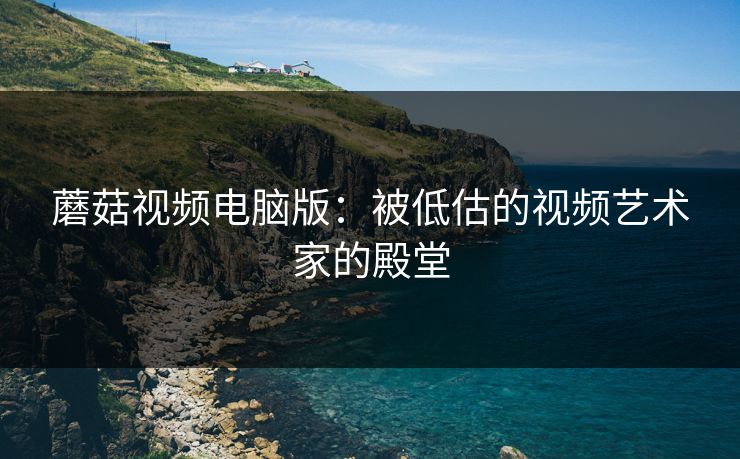 蘑菇视频电脑版：被低估的视频艺术家的殿堂  第1张